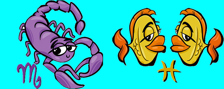 Скорпион Женщина и Рыбы Мужчина
